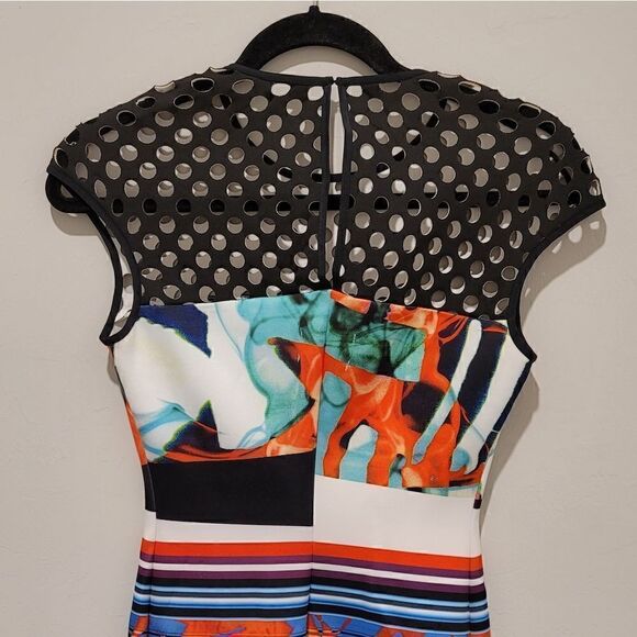 FINAL SALE🌷Clover Canyon Print Bodycon dress size XS - Picture 9 of 13